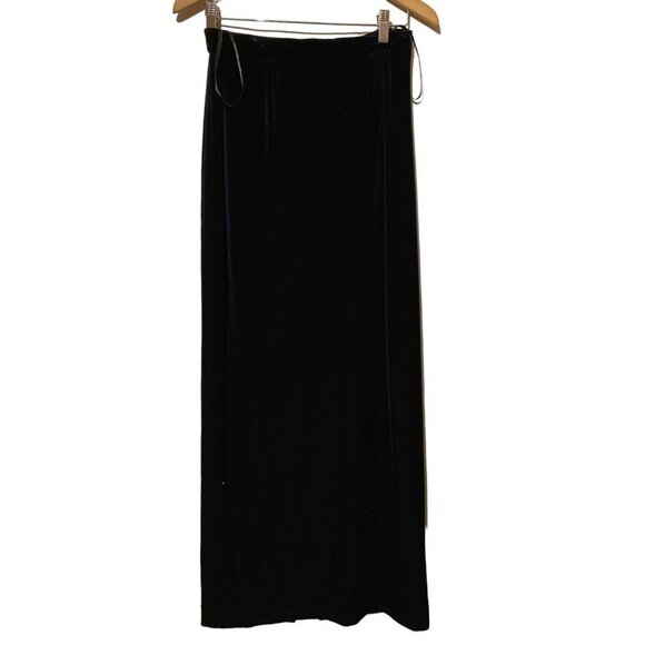 Alex Evenings Dresses & Skirts - Alex Evenings Womens Straight Skirt Blue Long Maxi Stretch USA 10 Waist 28 in